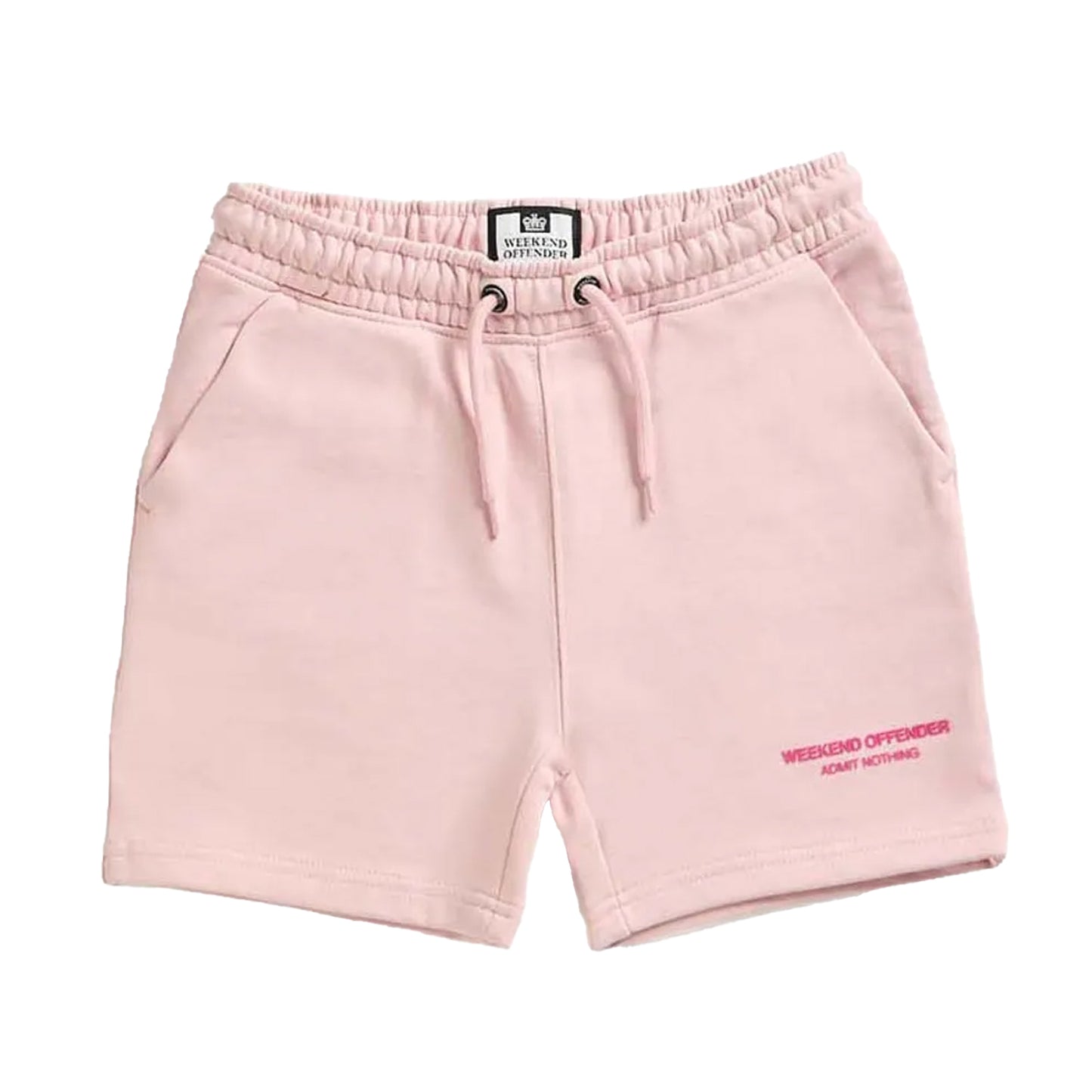 Blush - Front - Weekend Offender Boys Mytros Loose Fit Shorts