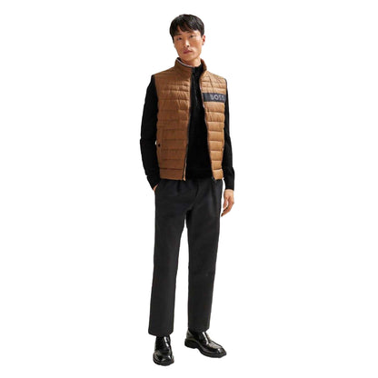Black - Pack Shot - Boss Mens Quarter Zip Sweatshirt