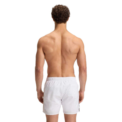 White - Lifestyle - Boss Mens Icon Logo Swim Shorts
