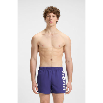 Blue - Back - Hugo Mens Abas Swim Shorts