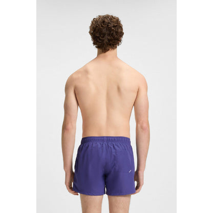 Blue - Side - Hugo Mens Abas Swim Shorts