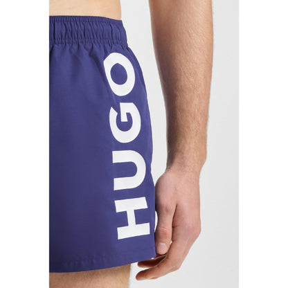 Blue - Lifestyle - Hugo Mens Abas Swim Shorts