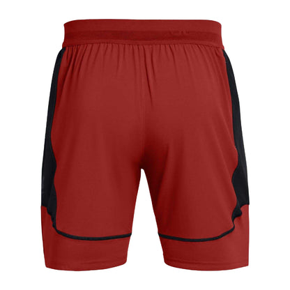 Orange - Back - Under Armour Mens Challenger Pro Training Shorts