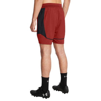 Orange - Pack Shot - Under Armour Mens Challenger Pro Training Shorts