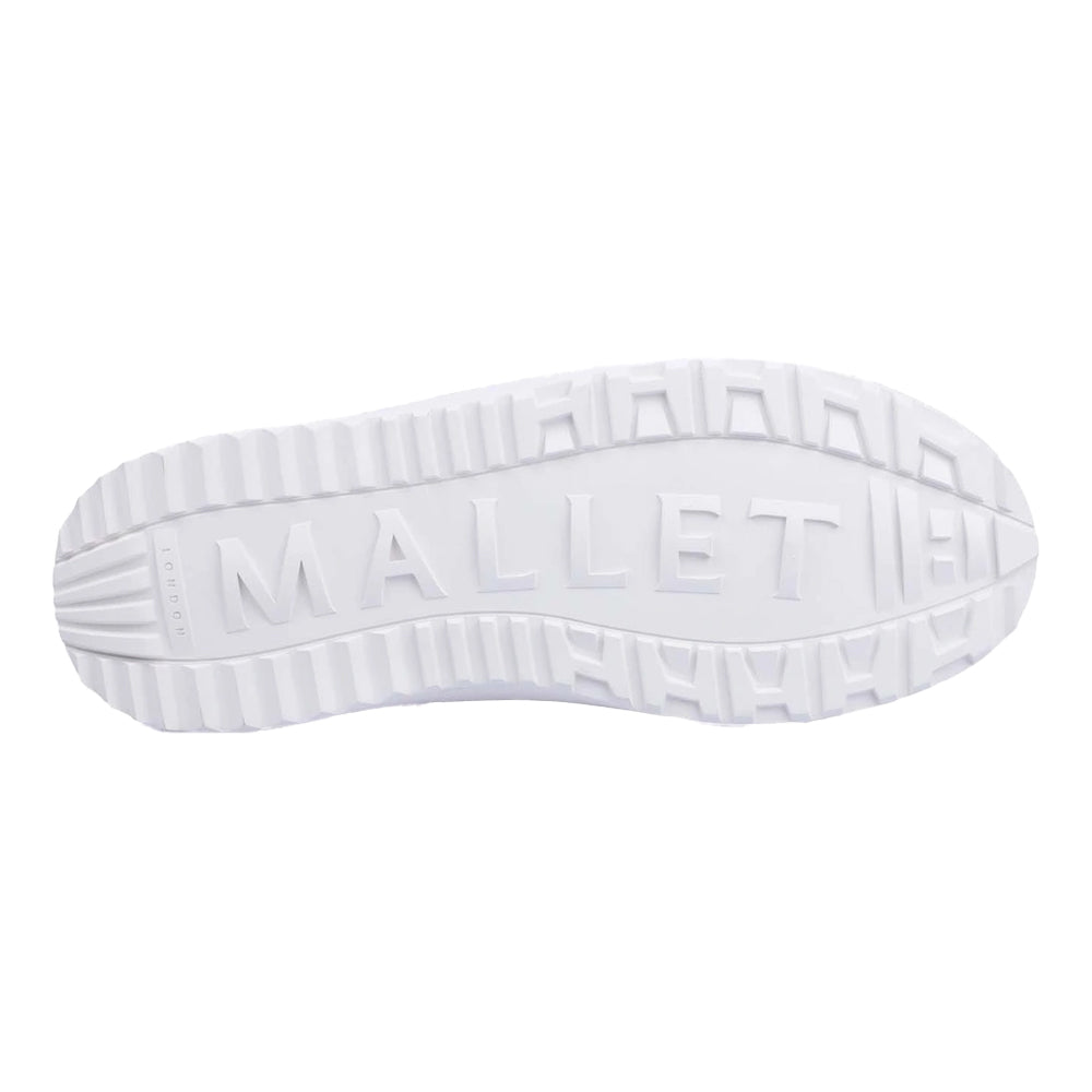 Navy - Lifestyle - Mallet Mens Leather Trainers