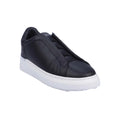 Navy - Front - Mallet Mens Leather Trainers