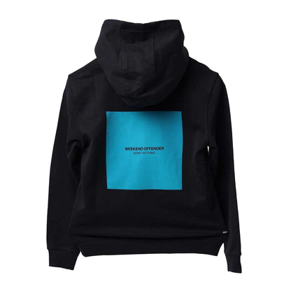 Navy - Back - Weekend Offender Childrens-Kids Tagua Hoodie