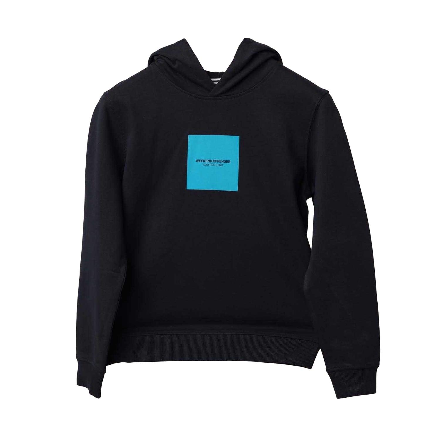 Navy - Front - Weekend Offender Childrens-Kids Tagua Hoodie