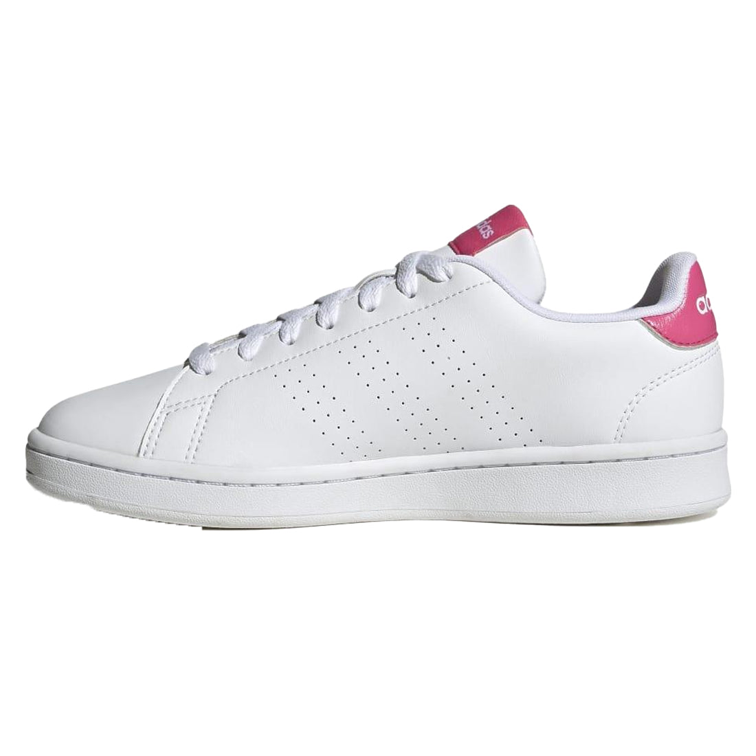 White-Scarlet - Lifestyle - Adidas Mens Advantage Tennis Shoes