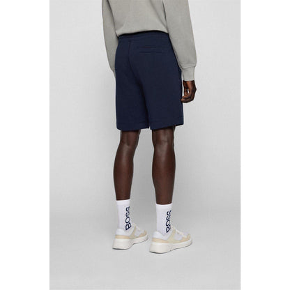 Navy - Side - Boss Mens Sewalk Shorts