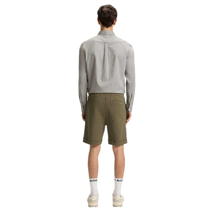 Green - Back - Boss Mens Sewalk Shorts