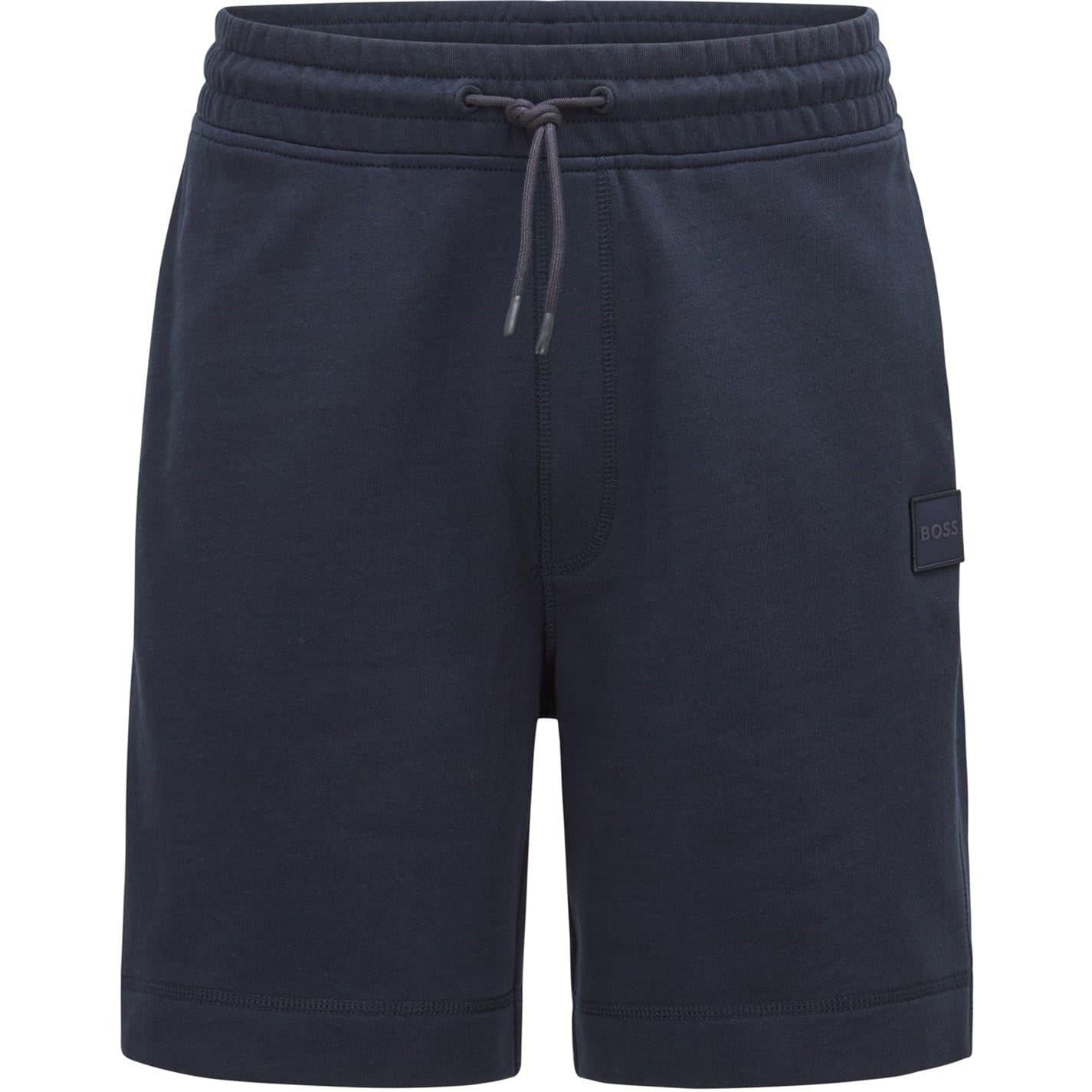 Navy - Front - Boss Mens Sewalk Shorts