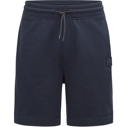 Navy - Front - Boss Mens Sewalk Shorts