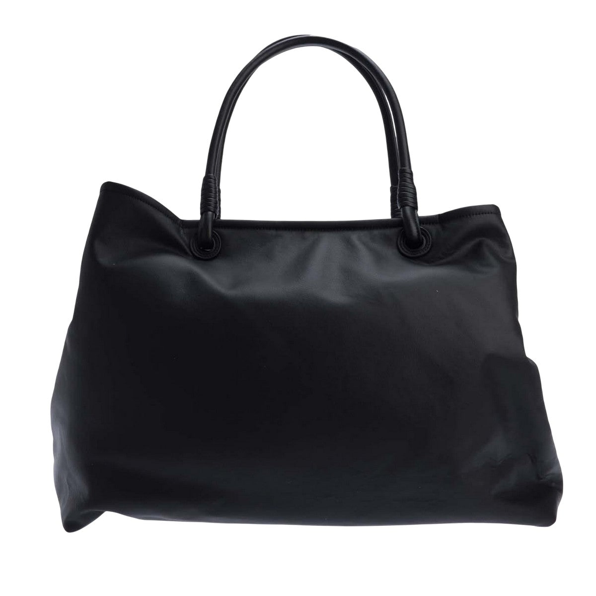 Black - Back - Emporio Armani Shopper Bag