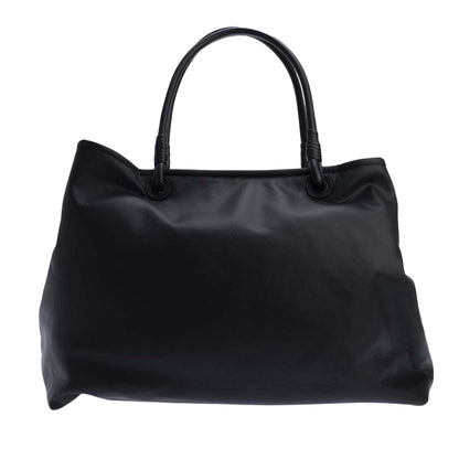 Black - Back - Emporio Armani Shopper Bag