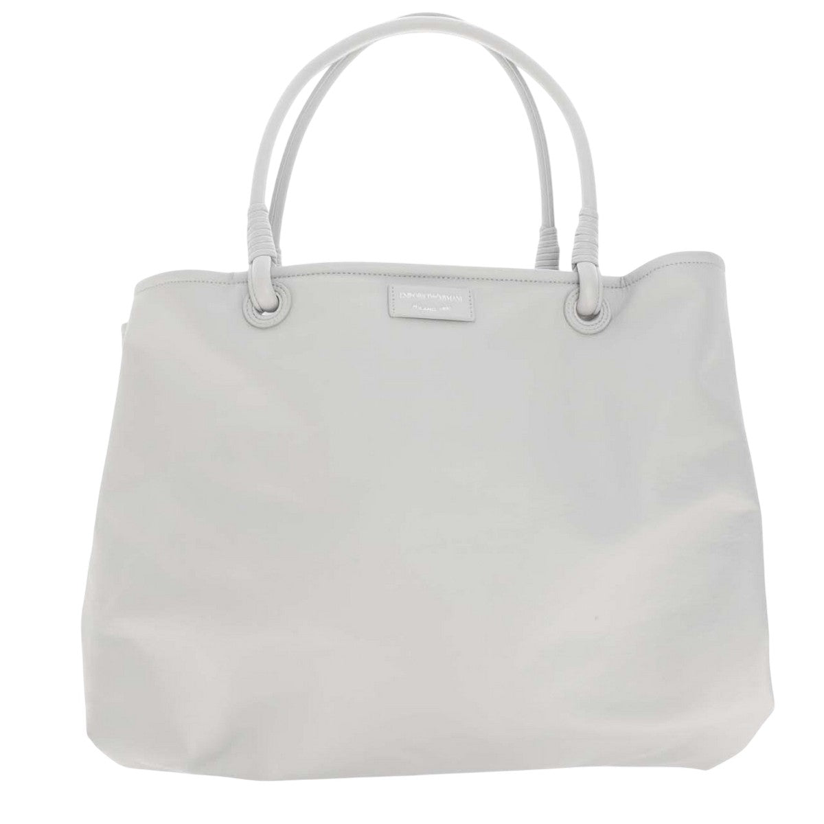 Grey - Front - Emporio Armani Shopper Bag