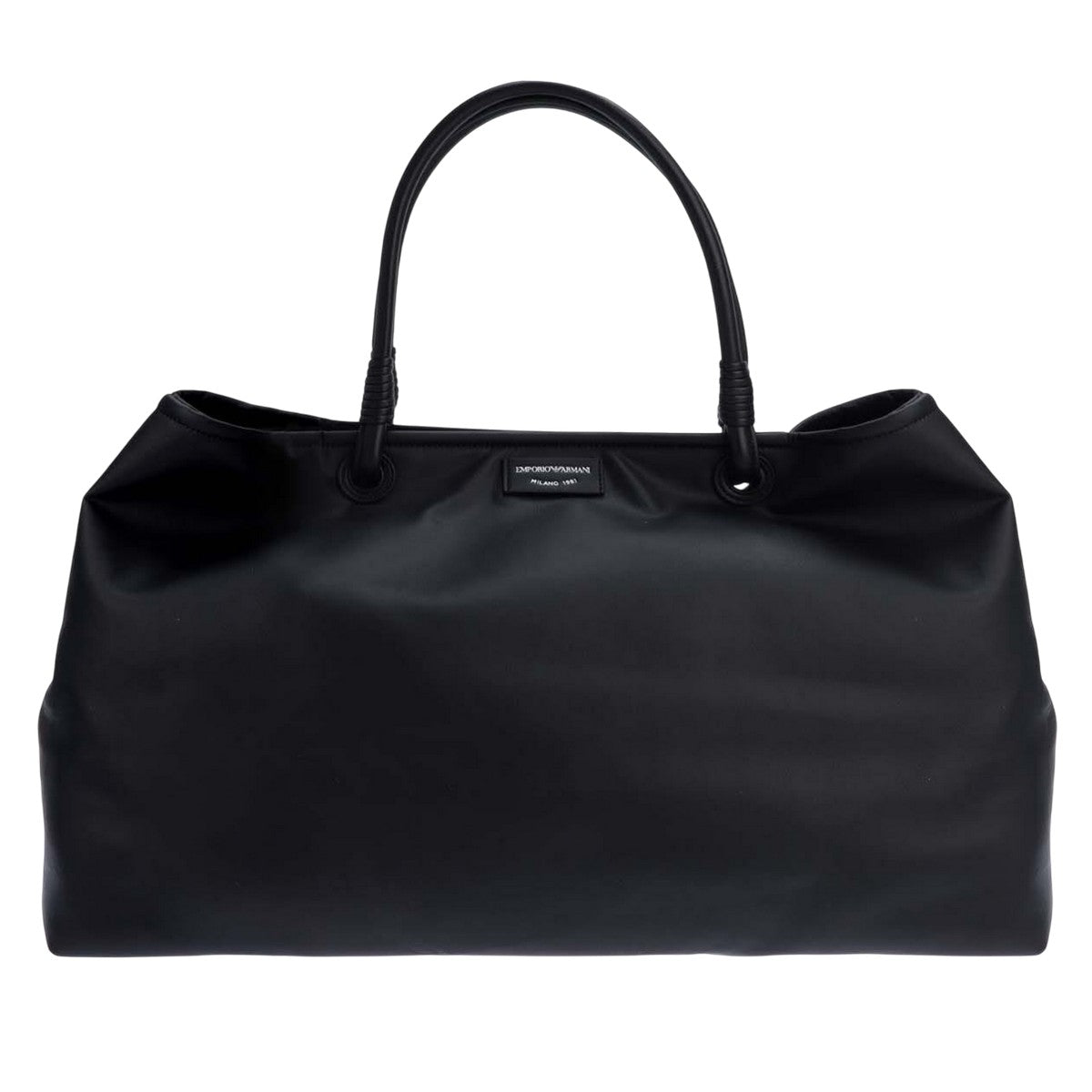 Black - Front - Emporio Armani Shopper Bag