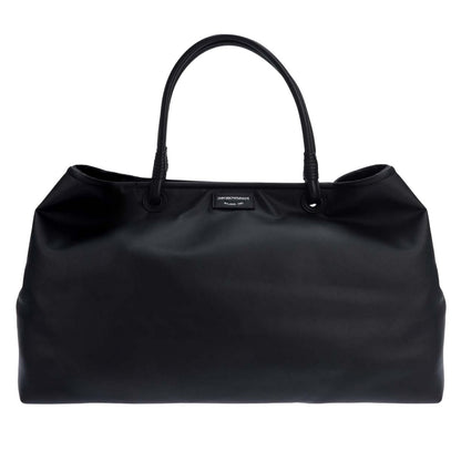 Black - Front - Emporio Armani Shopper Bag