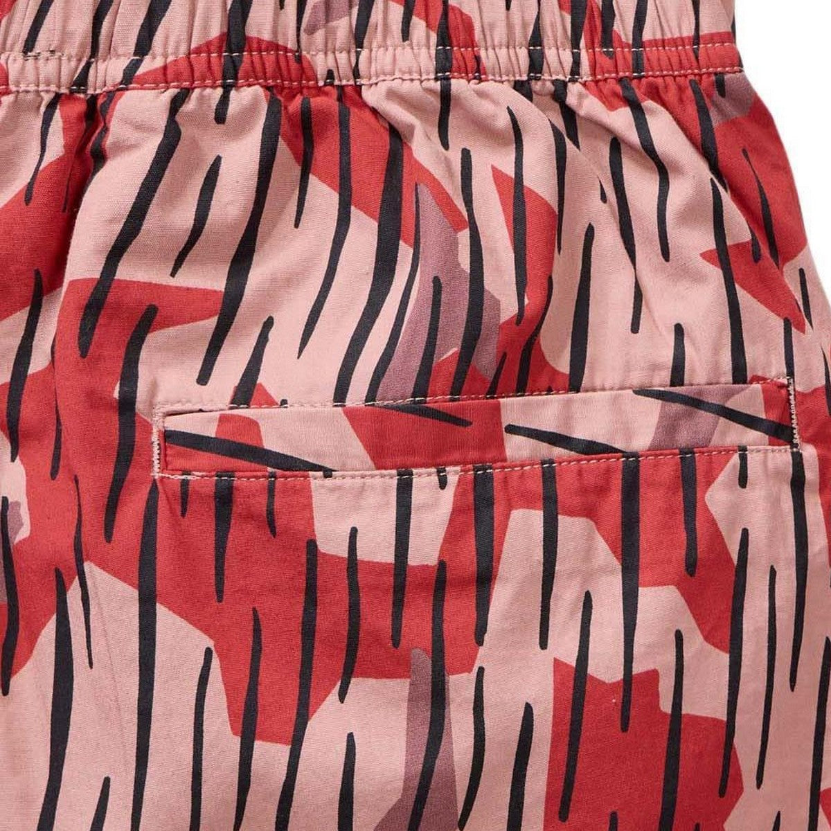 Orange - Side - Weekend Offender Boys Anzio Camo Relaxed Fit Resort Shorts