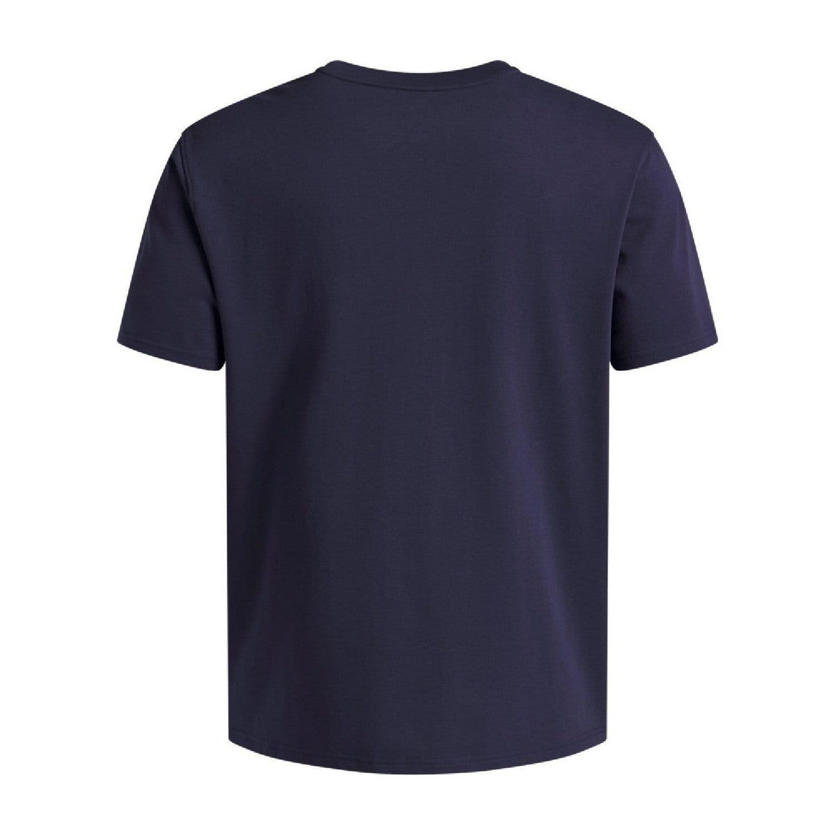 Blue - Back - Under Armour Mens Patch Heavyweight T-Shirt