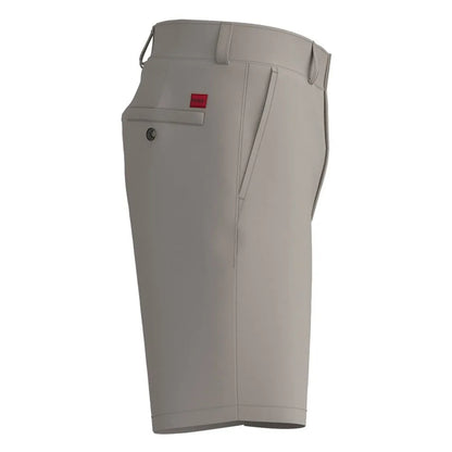 Grey - Side - Hugo Mens Darik241 Regular Shorts