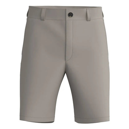 Grey - Front - Hugo Mens Darik241 Regular Shorts