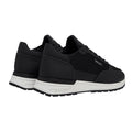 Black - Back - Mallet Mens Popham Lite Leather Trainers