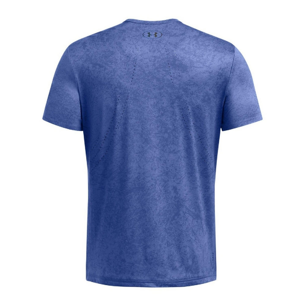 Blue - Back - Under Armour Mens Vanish Elite Printed ArmourVent T-Shirt