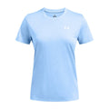 Blue - Front - Under Armour Womens-Ladies Tech Twist T-Shirt