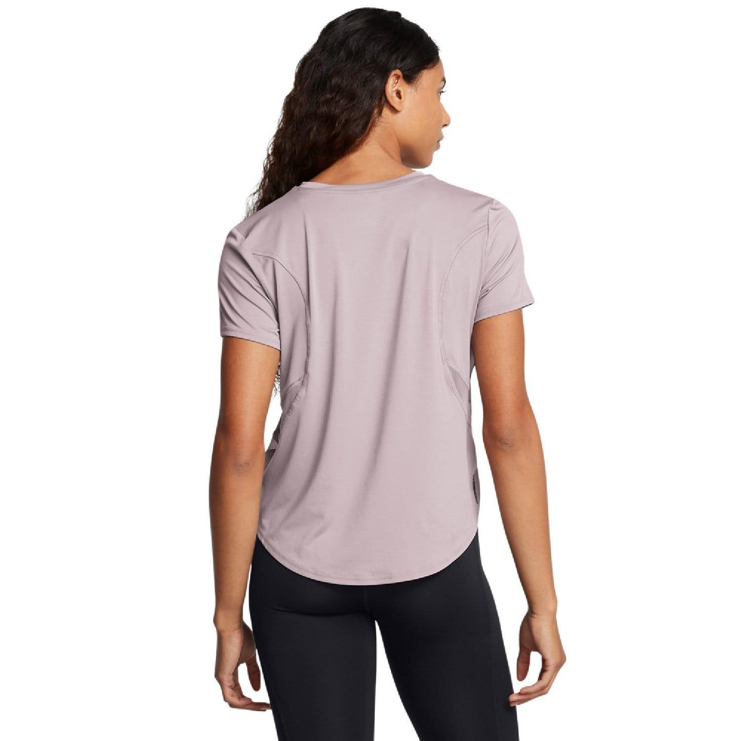 Grey - Pack Shot - Under Armour Womens-Ladies Vanish Elite ArmourVent Loose T-Shirt