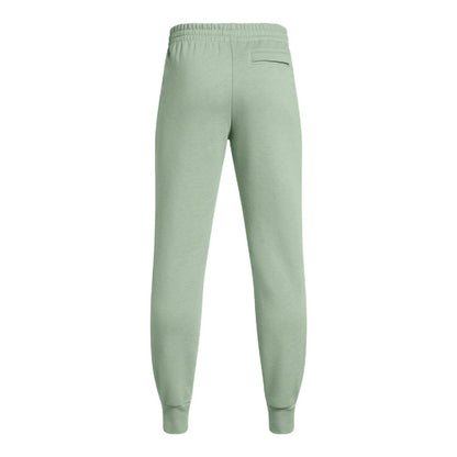 Green - Back - Under Armour Childrens-Kids Jogging Bottoms