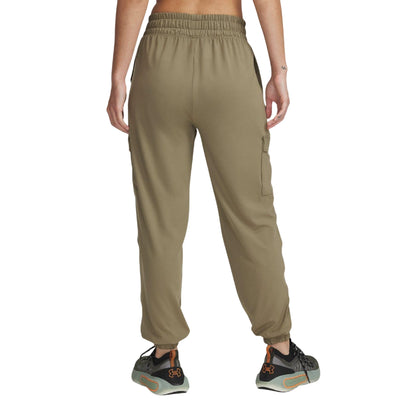 Brown - Back - Under Armour Womens-Ladies Jogging Bottoms