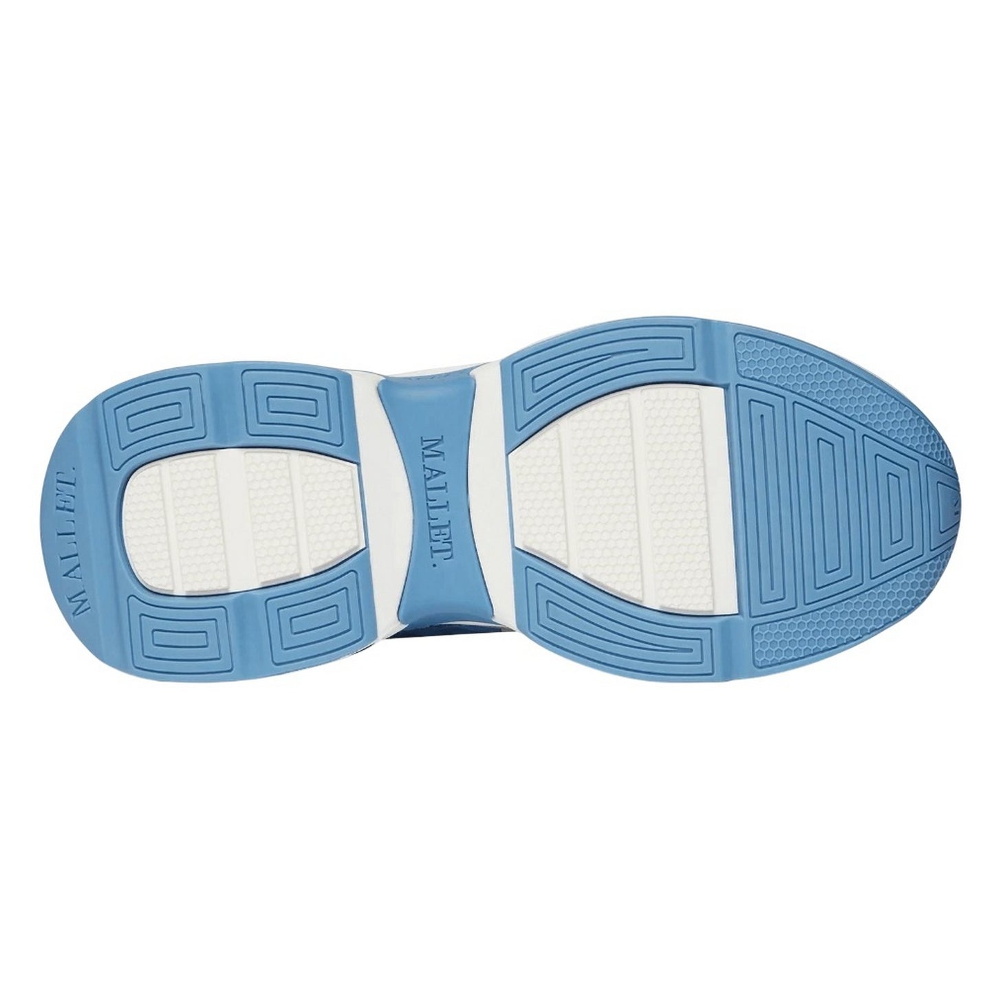 Blue - Lifestyle - Mallet Womens-Ladies Neptune Leather Trainers