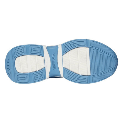 Blue - Lifestyle - Mallet Womens-Ladies Neptune Leather Trainers