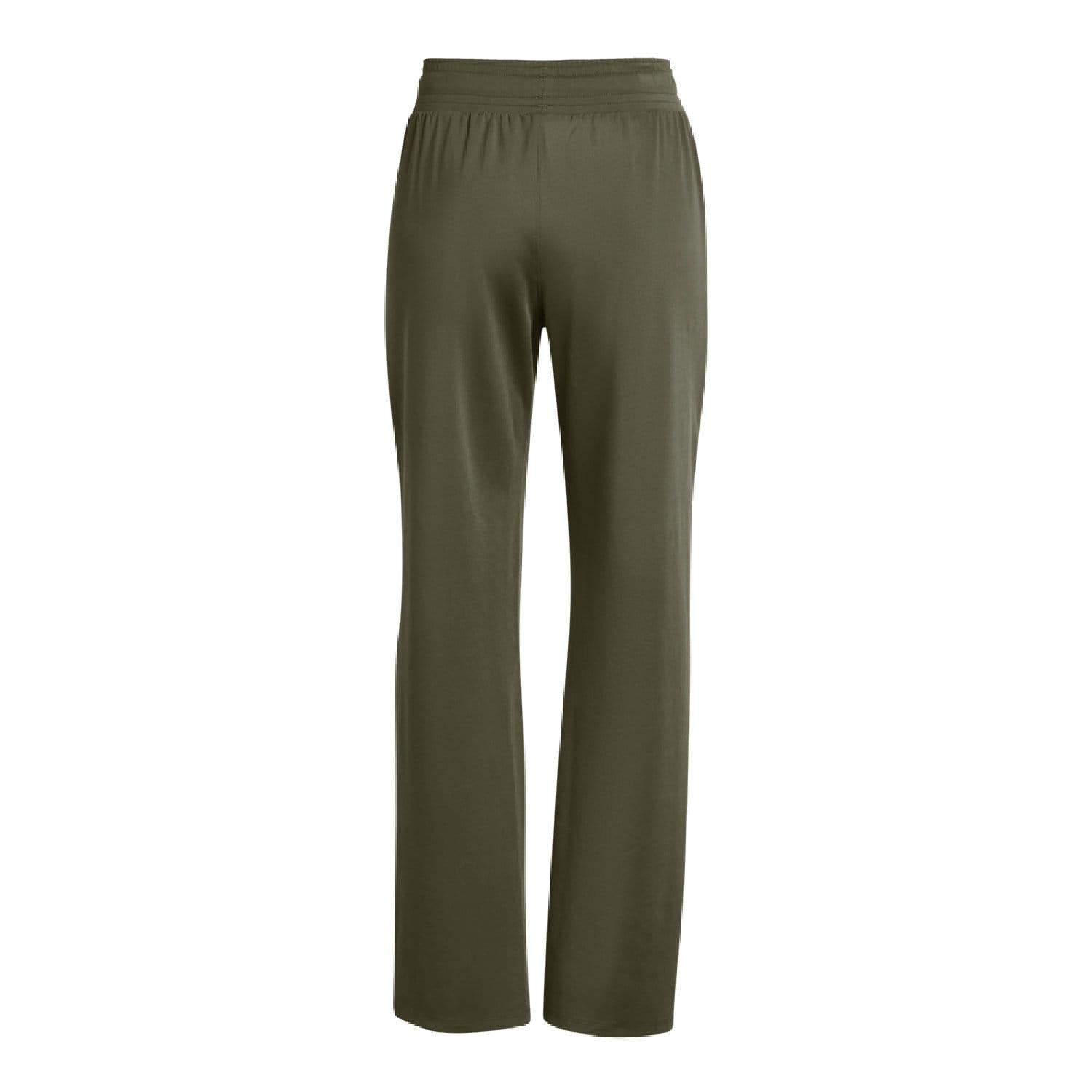 Green - Lifestyle - Under Armour Womens-Ladies Open Hem Jogging Bottoms