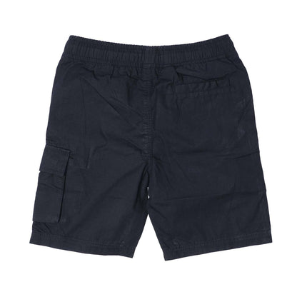 Navy - Back - Weekend Offender Childrens-Kids River Plate Woven Pocket Shorts