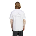 White - Lifestyle - Adidas Mens Terrex Mountain Graphic T-Shirt