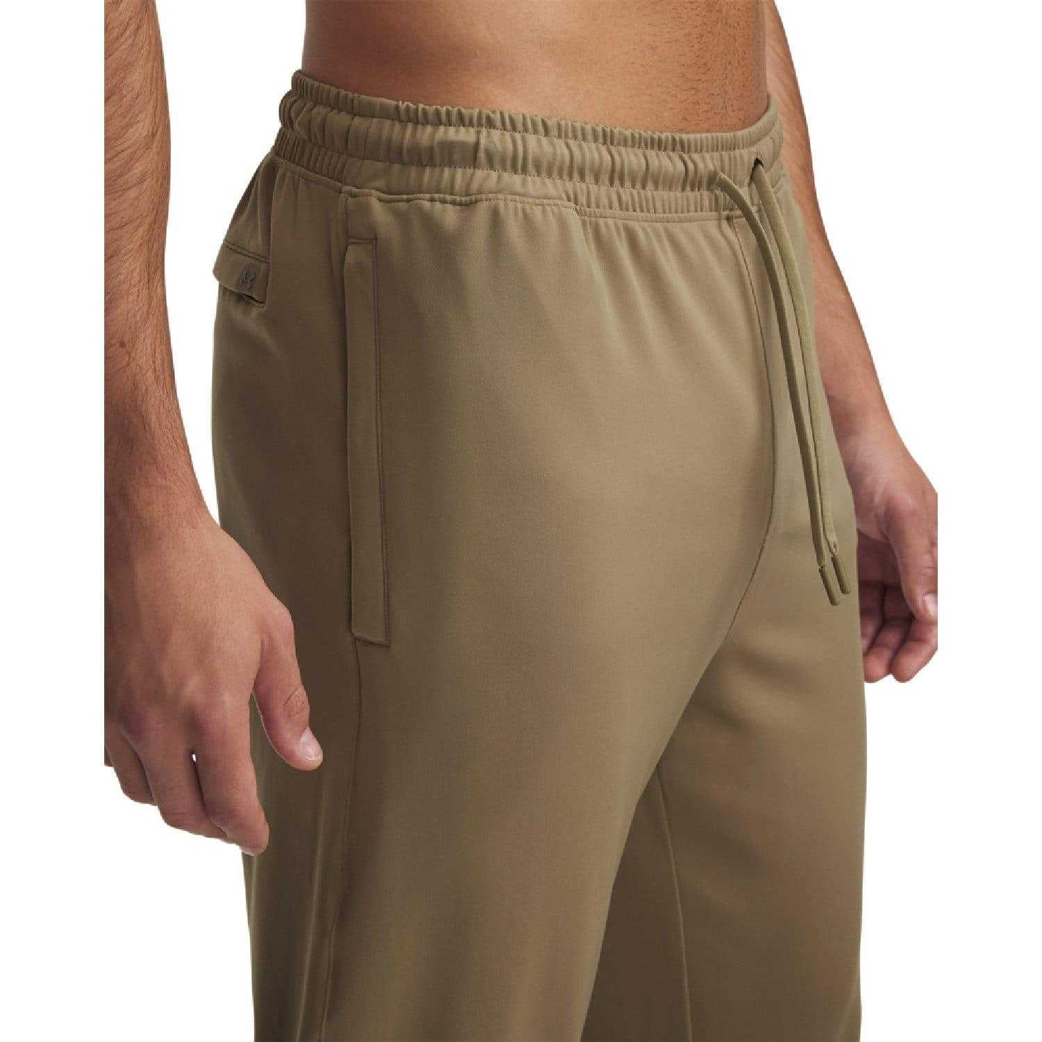 Brown - Side - Under Armour Mens Meridian Jogging Bottoms