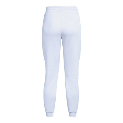 Blue - Back - Under Armour Womens-Ladies Fleece Jogging Bottoms