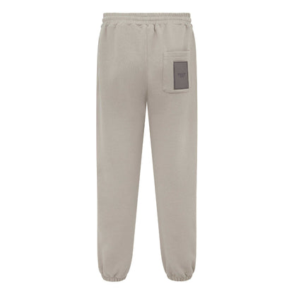 Stone - Back - Mallet Mens Loop Back Jogging Bottoms