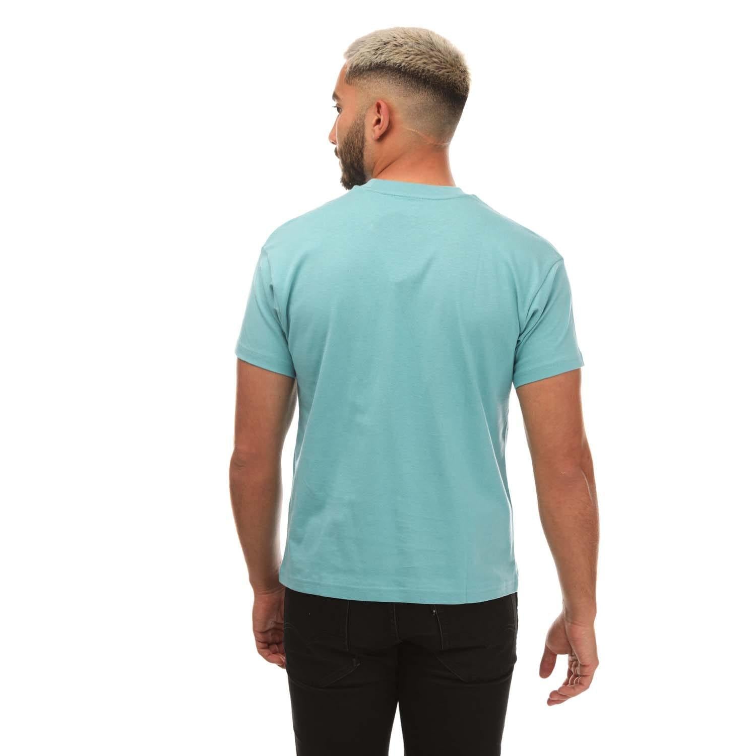 Blue - Back - Adidas Mens Graphic T-Shirt