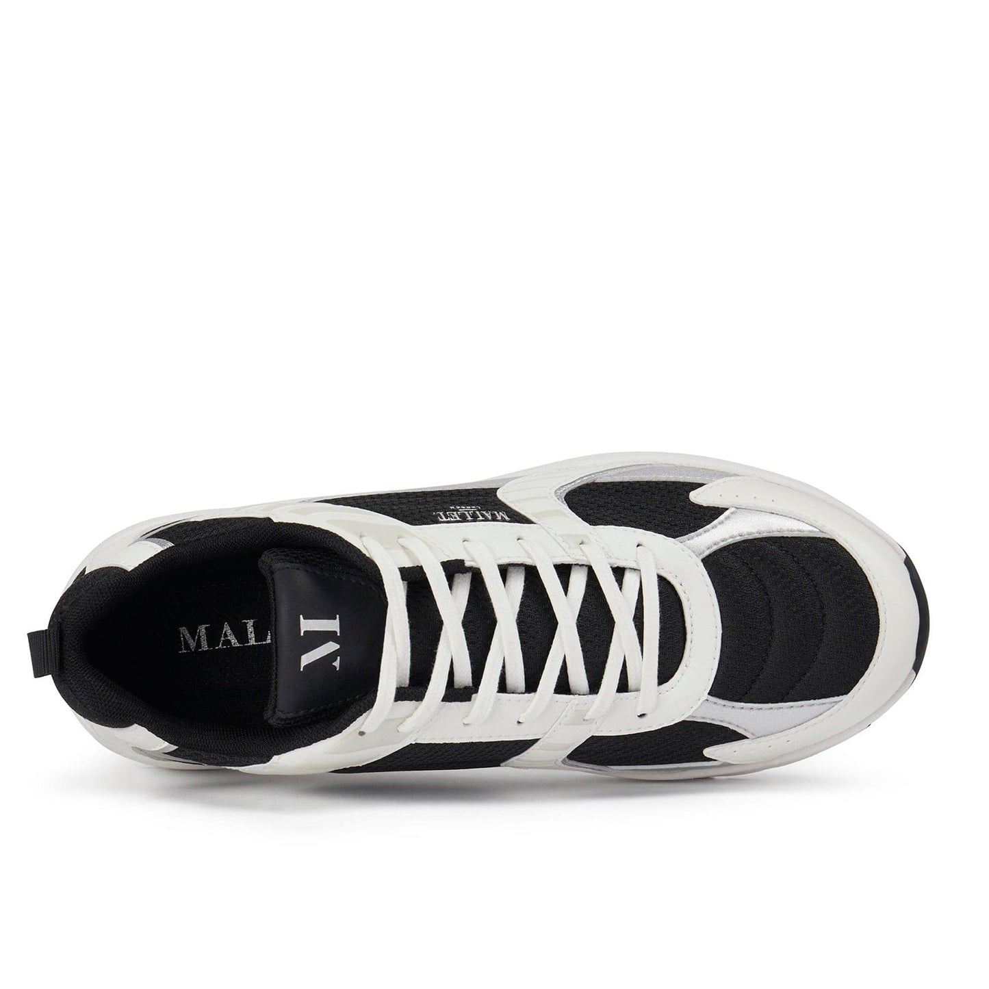White - Pack Shot - Mallet Mens Holloway Trainers