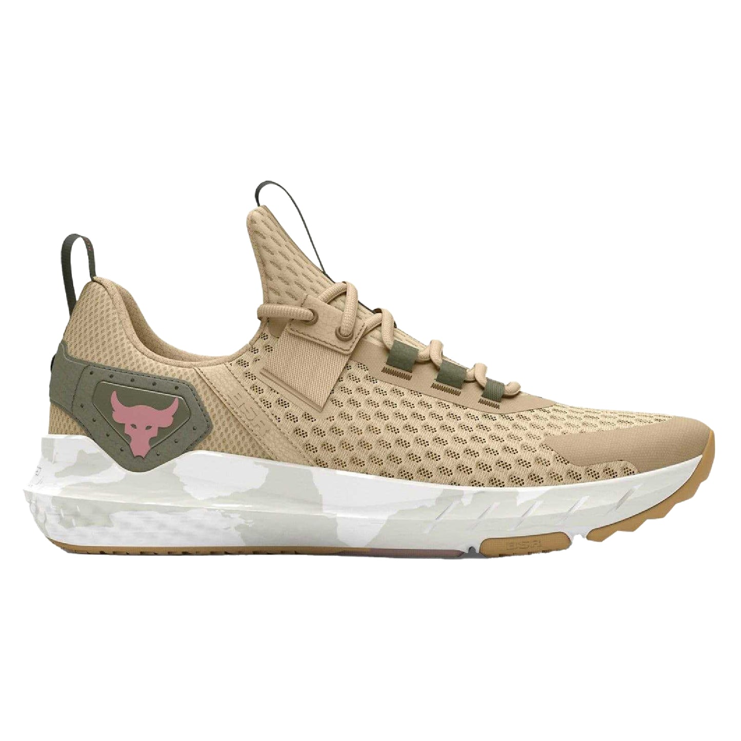 Brown - Front - Under Armour Womens-Ladies Project Rock BSR Trainers