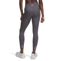 Grey - Back - Under Armour Womens-Ladies Ankle Length Running Leggings
