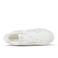 White - Back - Mallet Mens Compton Leather Trainers
