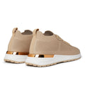 Tan - Back - Mallet Mens Diver Lite Trainers
