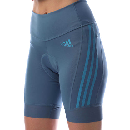 Blue - Front - Adidas Womens-Ladies Cycling Shorts
