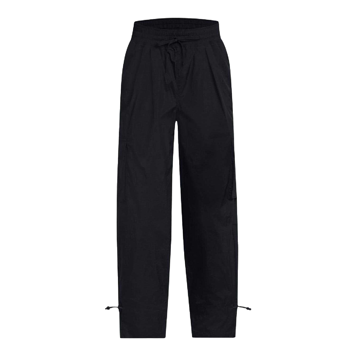 Black - Front - Under Armour Womens-Ladies Woven Cargo Trousers