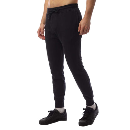 Navy - Side - Emporio Armani Mens Tracksuit Bottoms