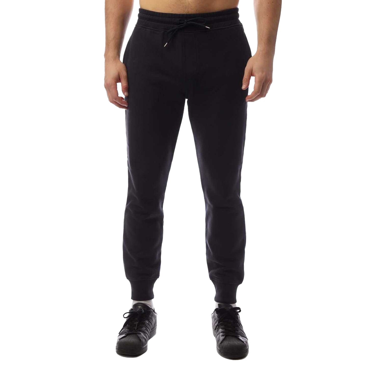 Navy - Front - Emporio Armani Mens Tracksuit Bottoms
